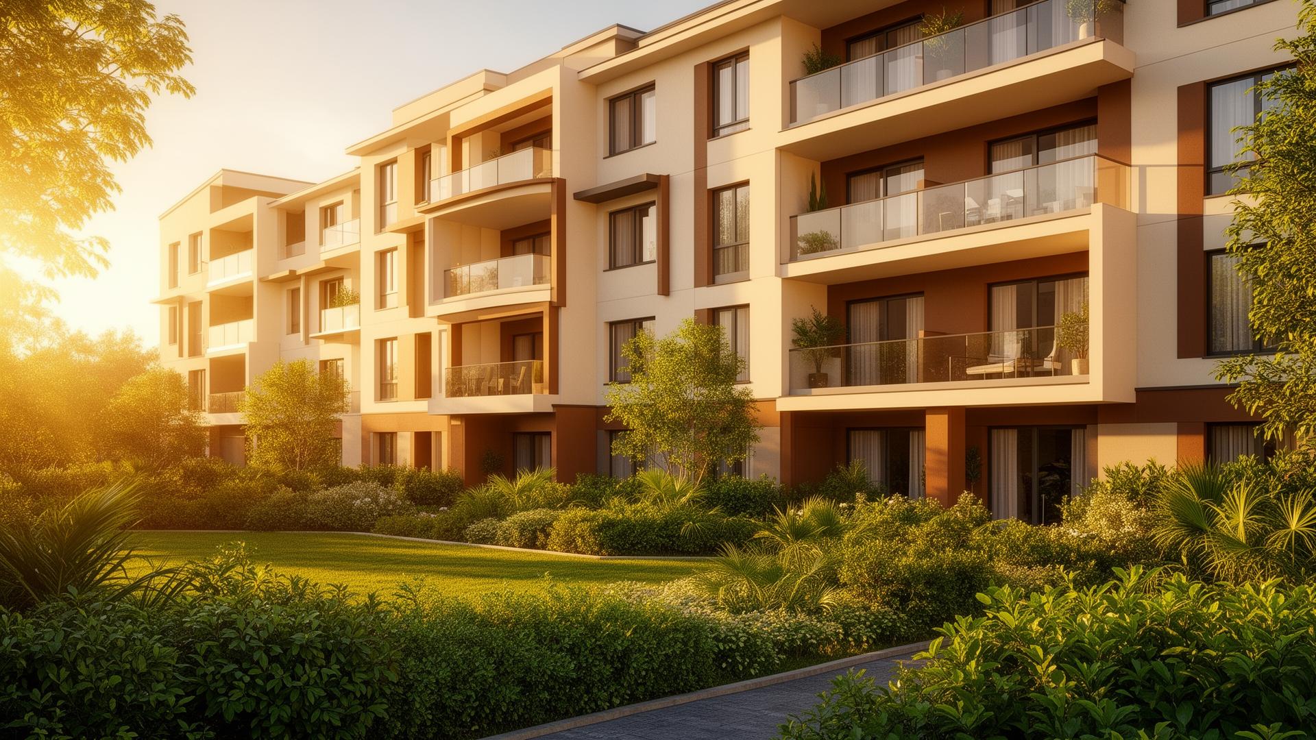 Modern residential apartment building by SDDL